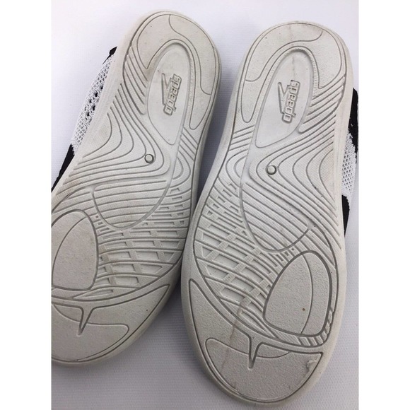 Speedo Kids Junior Surf Strider Water Shoes White/Black Size Small 11-12 - Picture 12 of 12